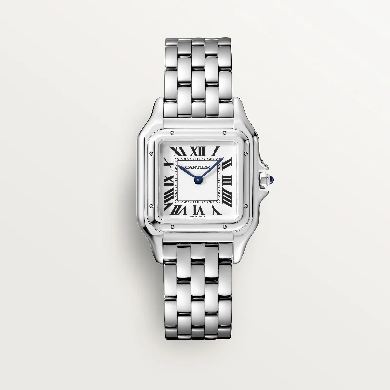 Cartier Panthere De 36.5mm WSPN0015 Roman Silver Dial Steel