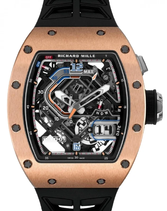 Richard Mille Automatic with Declutchable Rotor Red Gold RM 30-01 - BRAND NEW