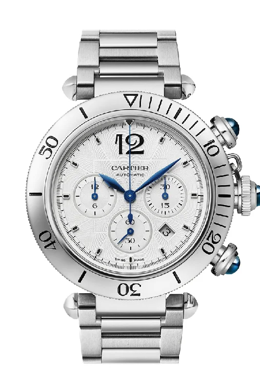 Cartier Steel Pasha Chrono WSPA0018