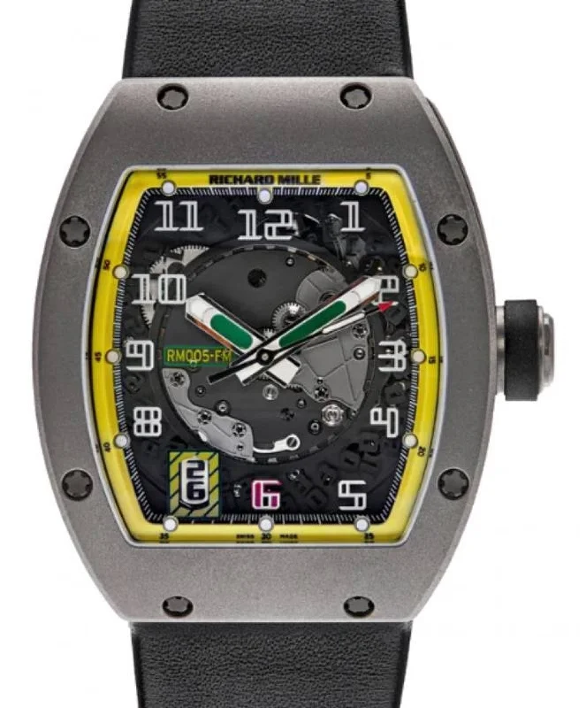 Richard Mille Felipe Massa Automatic Titanium 38mm RM 005