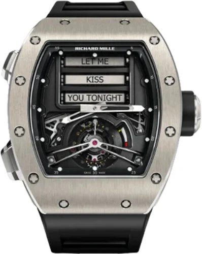 Richard Mille Limited Edition Tourbillon Titanium Openworked Dial | RM69