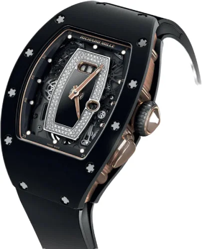 Richard Mille Rose Gold / Black Ceramic Openworked Diamond Dial | RM37 (2)