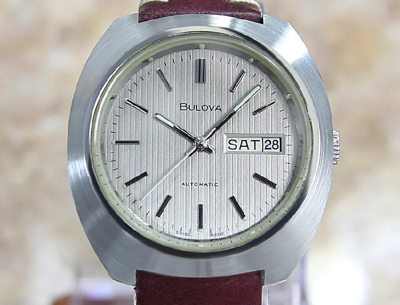 1970 Bulova Stainless Steel Men's Watch