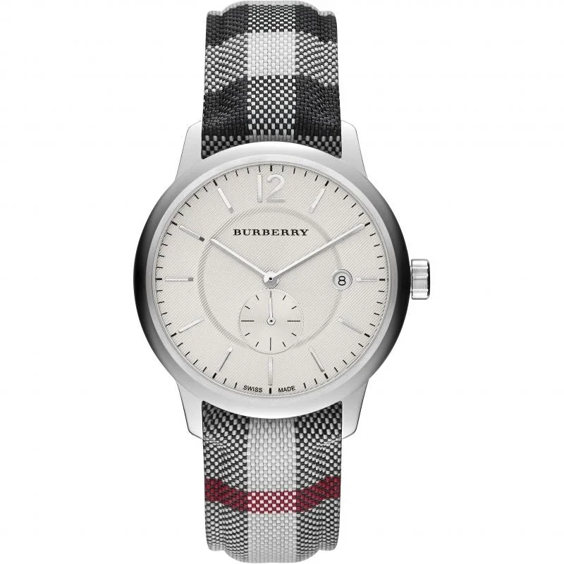 Burberry Men's Watch The Classic Horseferry 40mm Silver BU10002