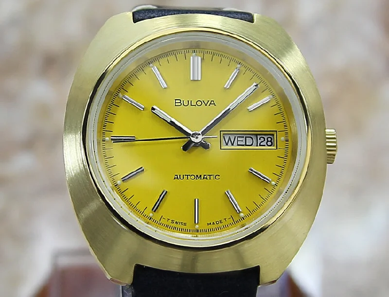 Vintage 1970's Bulova Men's 39mm Watch