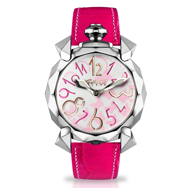 GaGà Milano Ladies Watch Reflection 36mm Steel Pink 8020.RE02