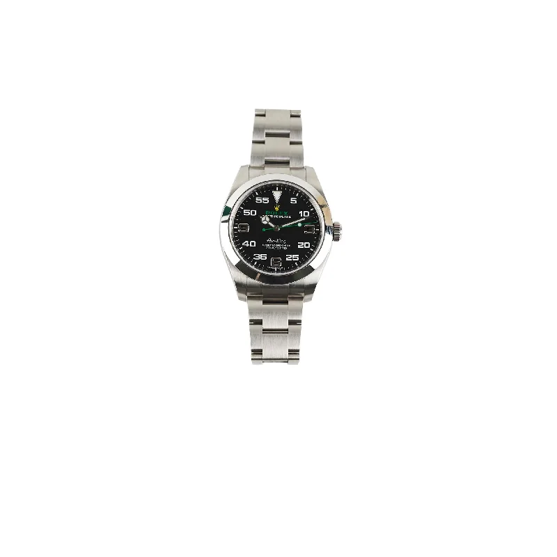 Rolex Air King 40mm Steel Black Dial Watch (116900) 2019