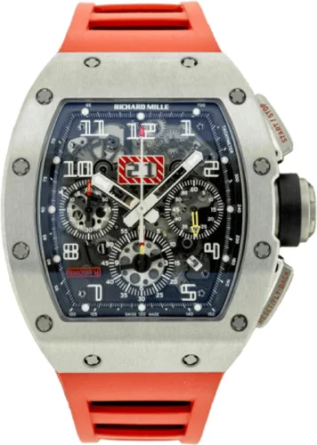 Richard Mille Chronograph Felipe Massa Titanium 50mm Openworked Dial - RM11-FM