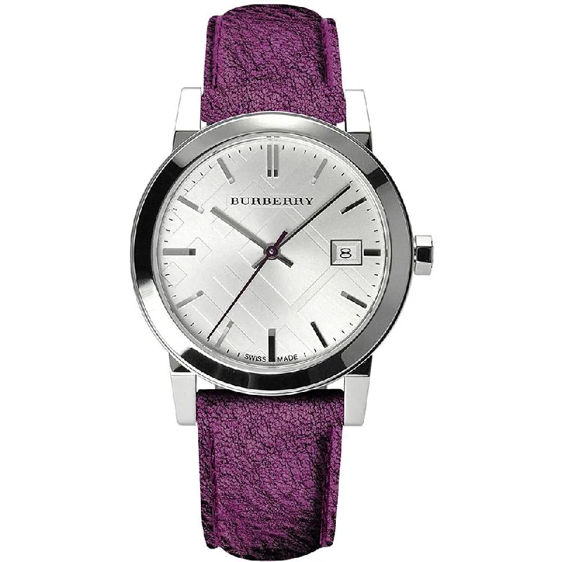 Burberry BU9122 Ladies Purple 34mm Watch