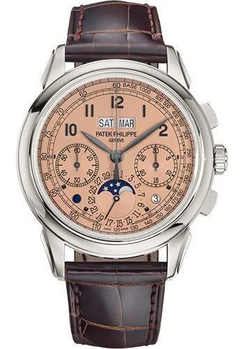 Patek Philippe 41mm Grand Complications Chronograph Perpetual Calendar - Platinum - Golden Opaline Dial 5270P