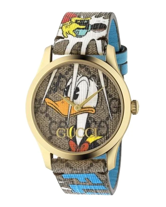 Gucci YA1264167 Unisex G-Timeless Disney Donald Duck Watch