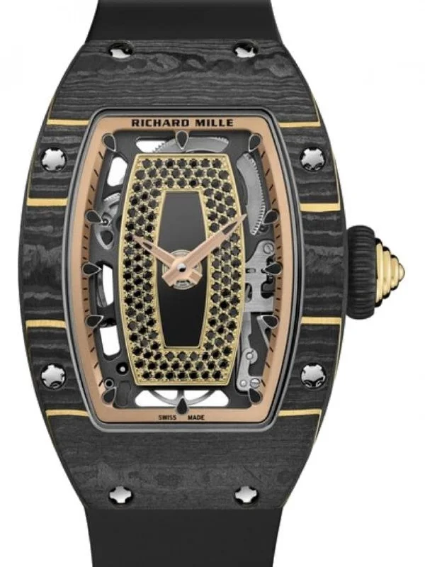 Richard Mille Automatic Winding Carbon TPT Black RM 07-01 - BRAND NEW