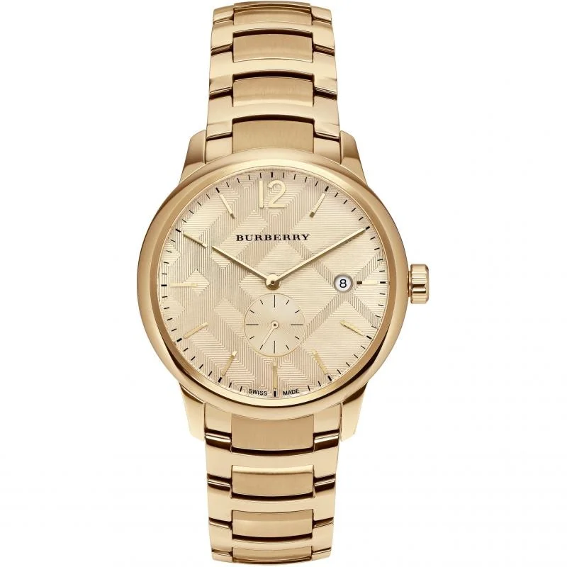 Burberry Men's Watch The Classic 40mm Yellow Gold BU10006