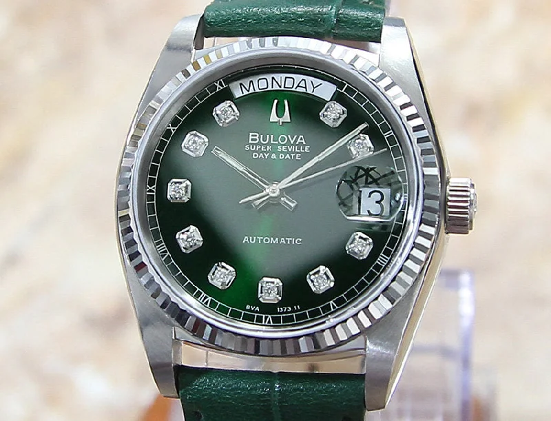 Bulova Super Seville Diamond 36mm Men's Watch