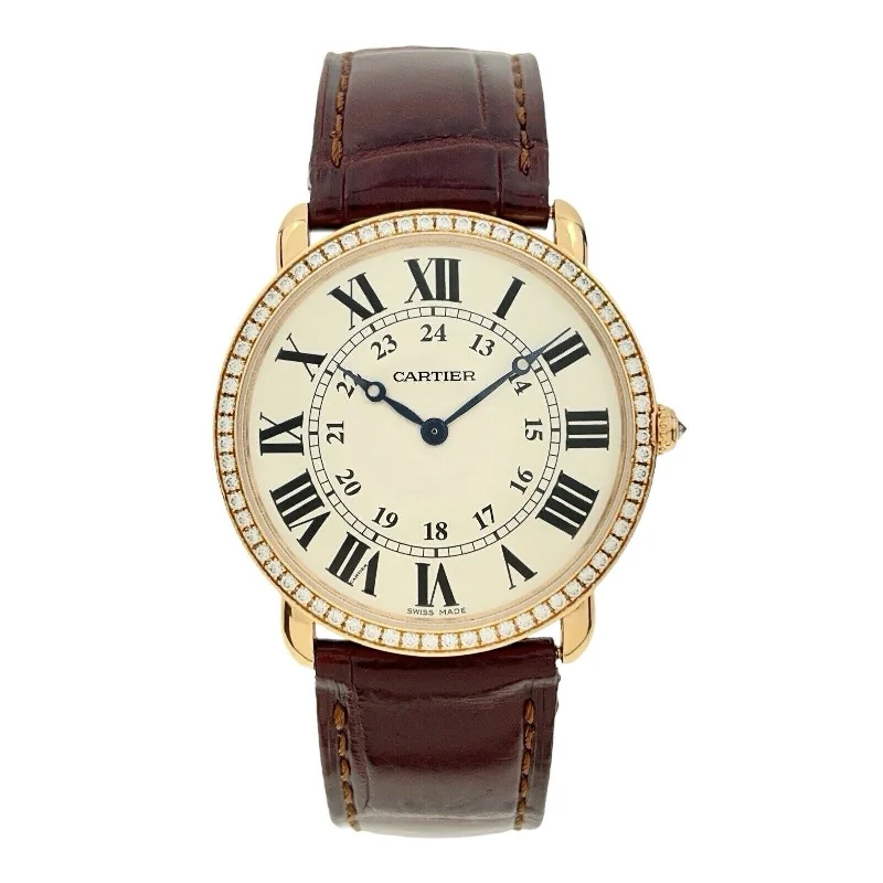 Cartier Ronde Louis Cartier 36mm 18k Rose Gold WR000651