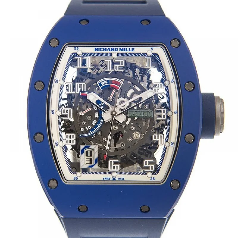 Richard Mille Automatic Winding with Declutchable Rotor Blue Ceramic RM 030