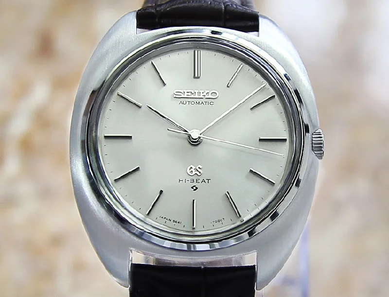 Grand Seiko Hi Beat ref 5641 7000 Stainless St 1960s Automatic Watch