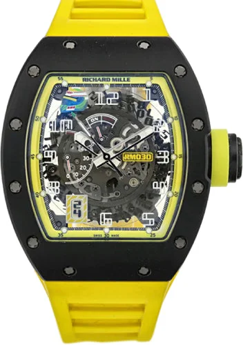 Richard Mille Black Ceramic 50mm Openworked Dial - RM30