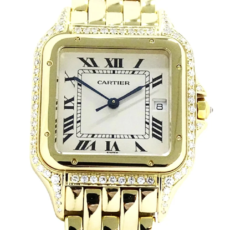 CARTIER PANTHERE 27mm 18K Yellow Gold 0.9TCW DIAMOND Watch