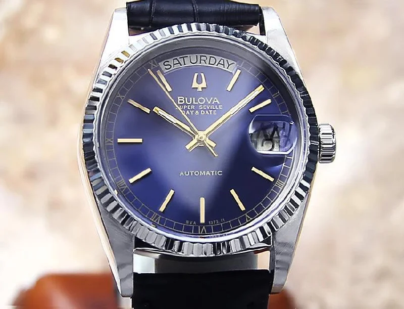 Bulova Super Seville Men's Watch - Blue Dial