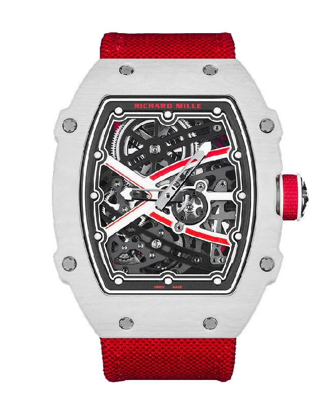 Richard Mille Automatic Winding Charles Leclerc Prototype Red and White Quartz TPT RM 67-02 - BRAND NEW