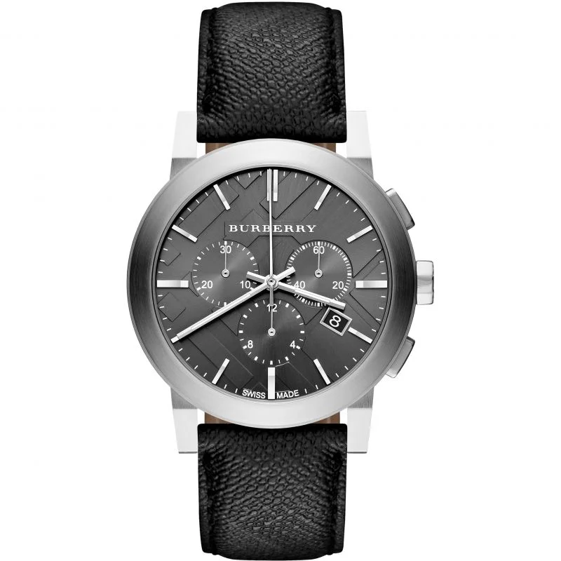 Burberry Men's Watch Chronograph The City Grey BU9362