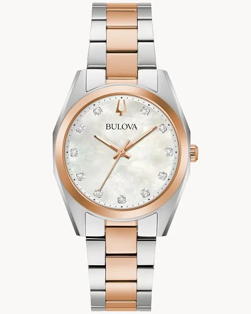 Bulova Surveyor Two-Toned Rose/Silver 98P207