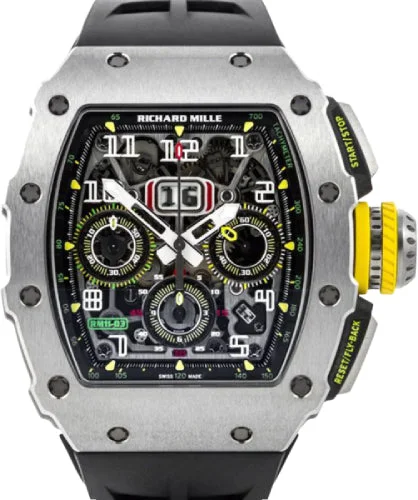 Richard Mille Chronograph Titanium 50mm Openworked Dial | RM11-03 (10)