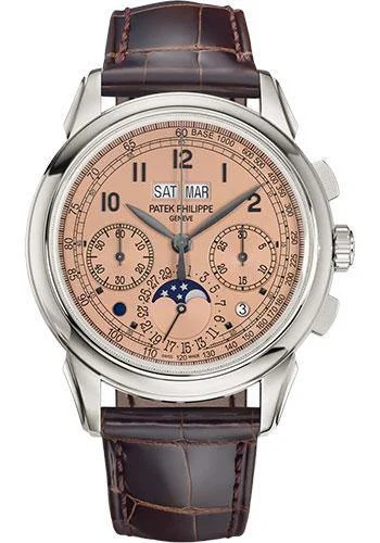 Patek Philippe 41mm Grand Complications Chronograph Perpetual Calendar - Platinum - Golden Opaline Dial Opaline Dial 5270P