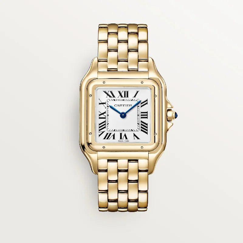 Cartier Panthere De 42.0mm WGPN0051 Roman Silver Dial Gold