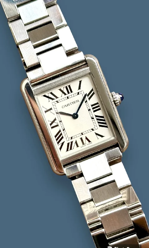 (SOLD) Cartier Tank Solo