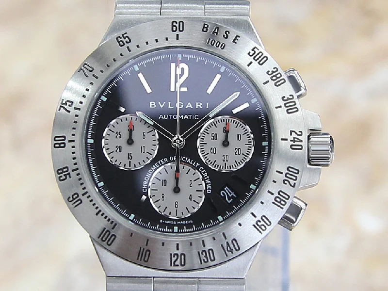 Bulgari Diagano CH 40 S TA Men's Chronograph With Bulgari Box