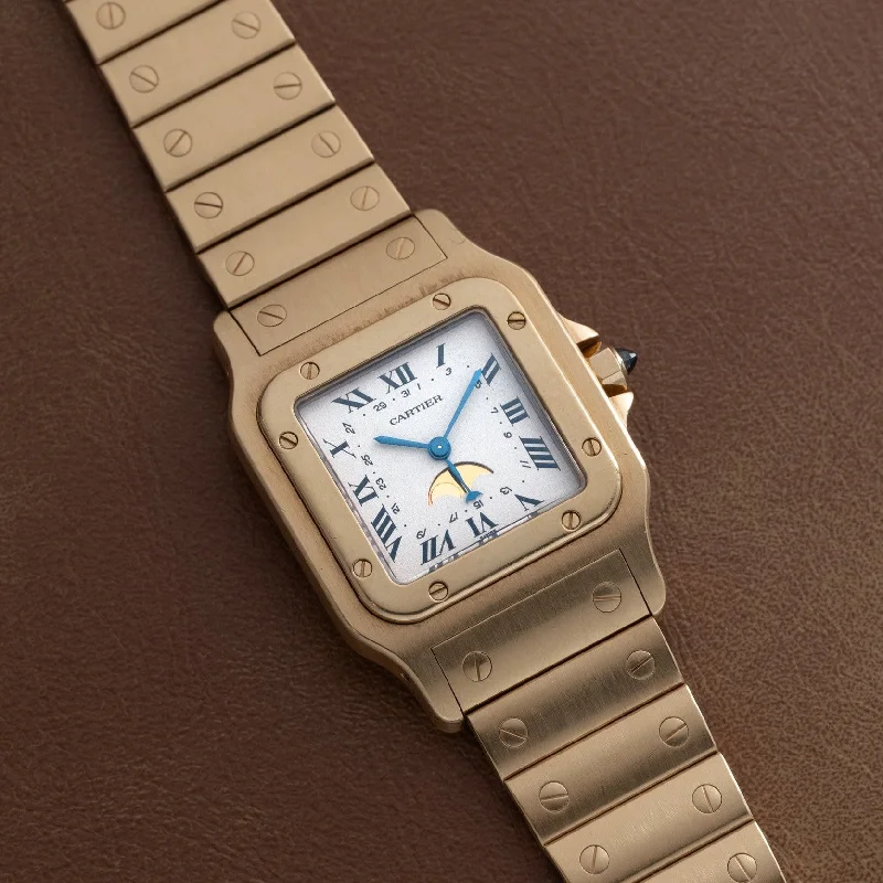 Cartier Santos Galbee Moonphase