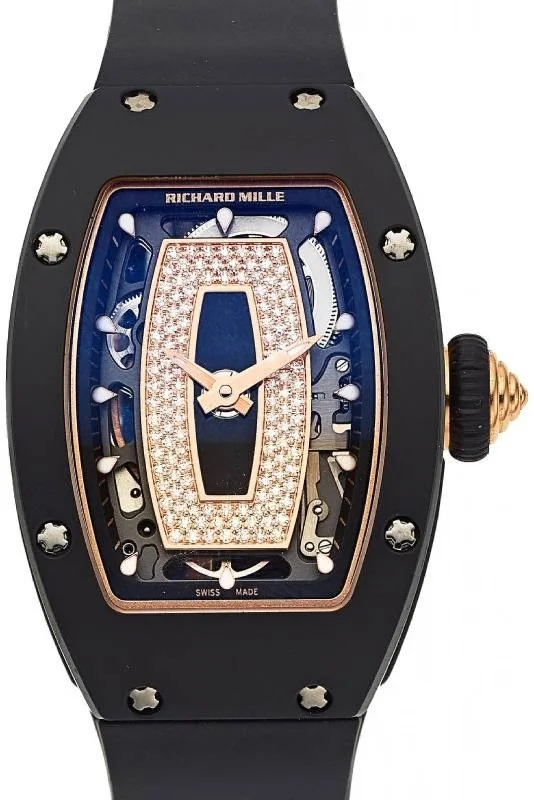 Richard Mille Automatic Winding Black Ceramic RM 07-01 - BRAND NEW