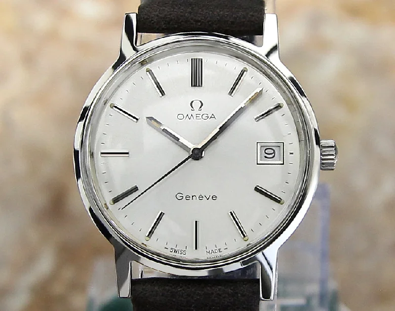 Omega Geneve Men's 36mm Swiss Made Manual 1970 Watch