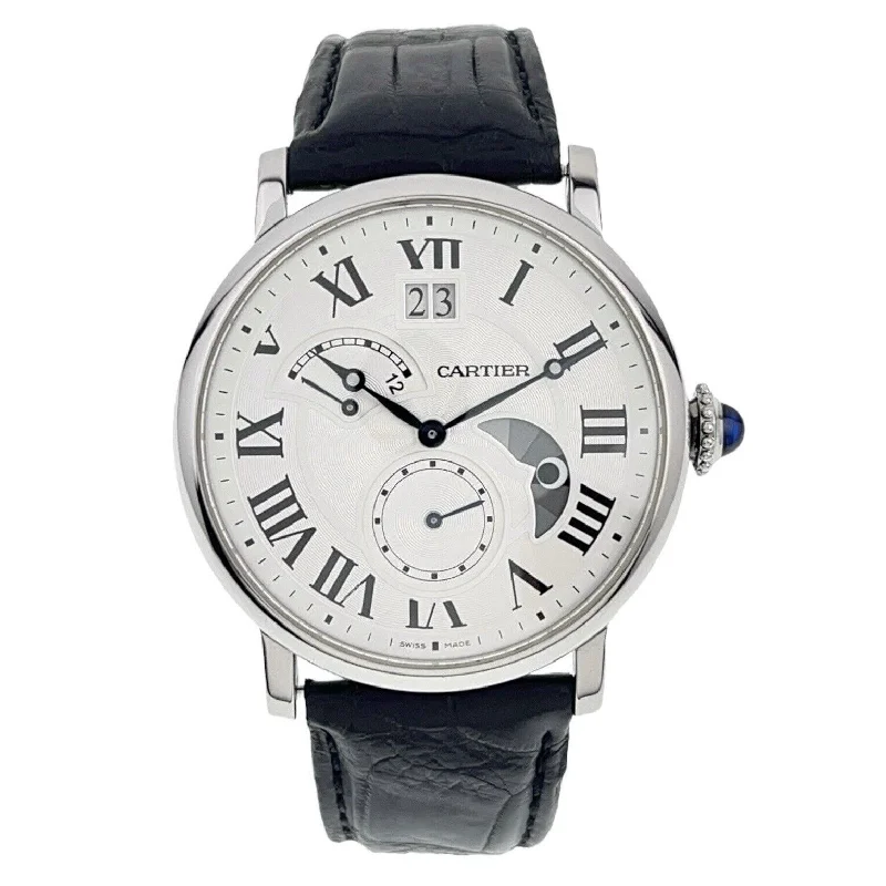 Cartier Rotonde de Cartier Steel Silver Color Dial 42mm Automatic Men’s W1556368