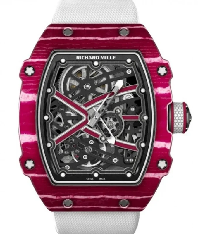 Richard Mille Automatic Winding Extra Flat Mutaz Barshim Carbon TPT RM 67-02 - BRAND NEW