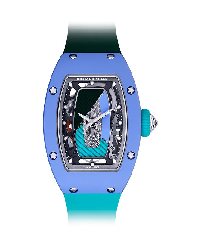 Richard Mille Automatic Winding Coloured Ceramic Pastel Blue RM 07-01 - BRAND NEW