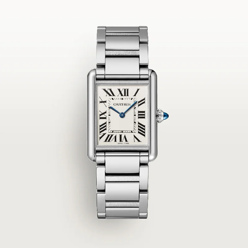 Cartier Tank Must 33.7mm WSTA0106 Roman Silver Dial Steel