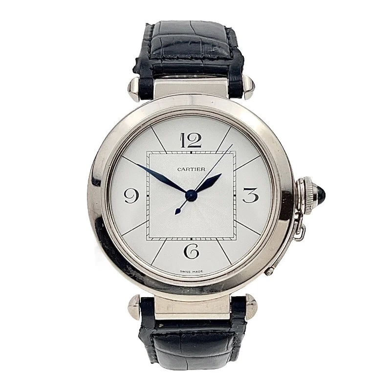 Cartier Pasha 42mm 18k White Gold Automatic 2727