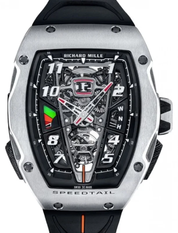 Richard Mille Automatic Winding Tourbillon McLaren Speedtail Carbon TPT/Titanium RM 40-01 - BRAND NEW