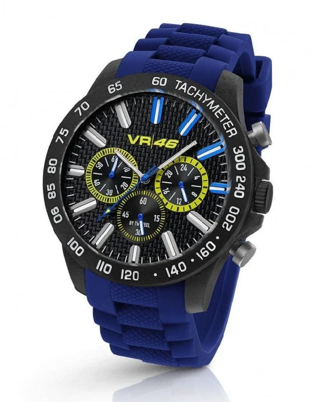 TW Steel Chronograph Watch VR/46 Blue VR110