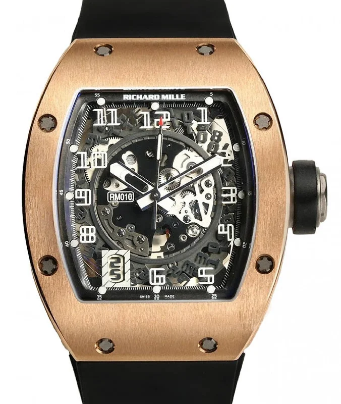 Richard Mille Automatic Rose Gold RM 010 - PRE-OWNED