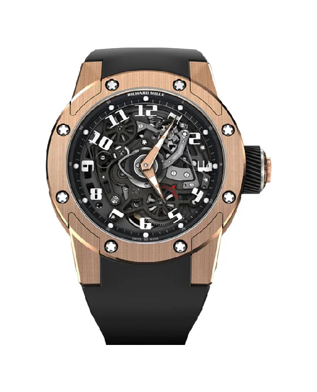 Richard Mille Automatic Winding Dizzy Hands Red Gold/Titanium RM 63-01 - BRAND NEW