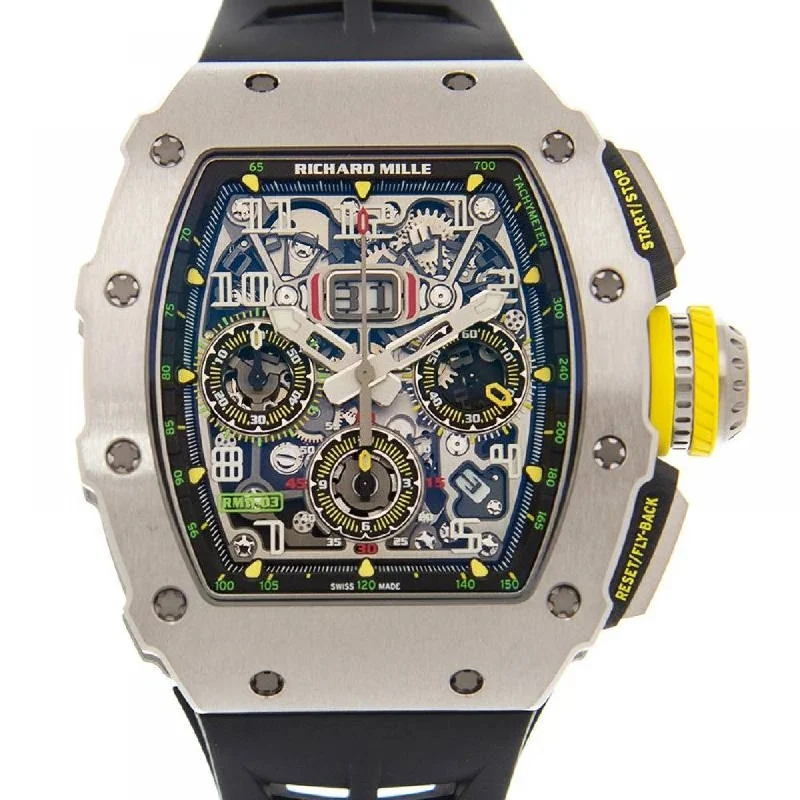 Richard Mille Automaic Winding Flyback Chronograph Titanium RM 11-03