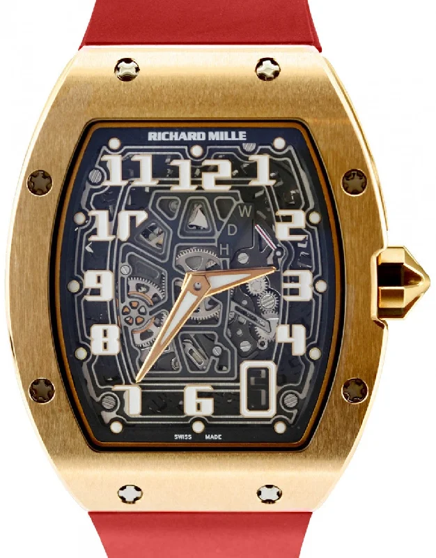 Richard Mille Automatic Winding Extra Flat Rose Gold RM 67-01