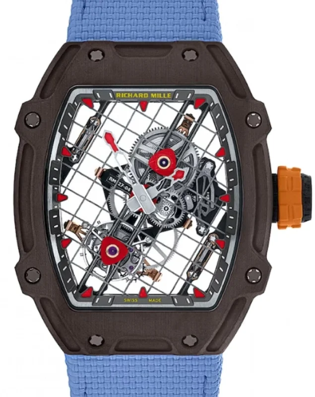 Richard Mille Manual Winding Tourbillon Rafael Nadal "TitaCarb" Titanium/Carbon RM 27-04 - BRAND NEW