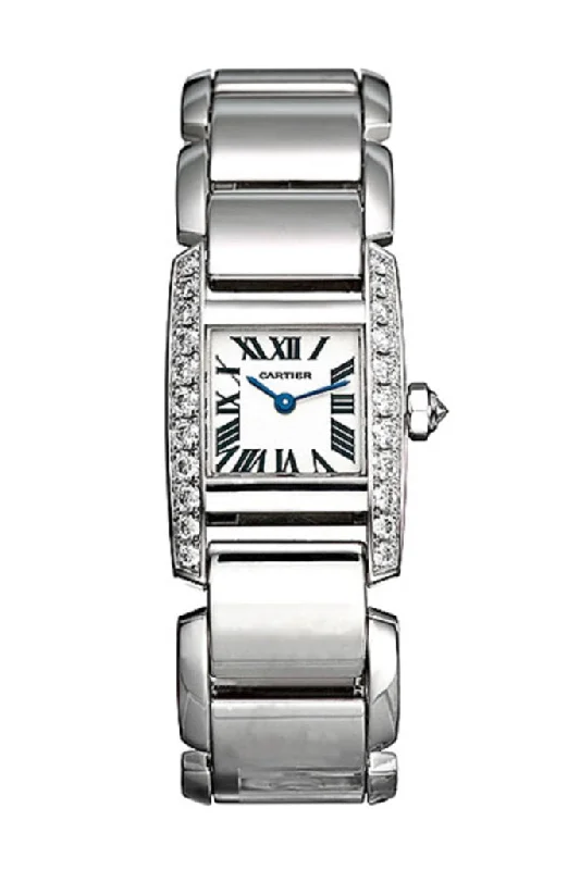 Cartier Tankissime Diamond Bezel White Gold WE70069H