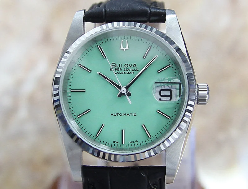 Bulova Super Seville Men's Watch - Turquoise Dial