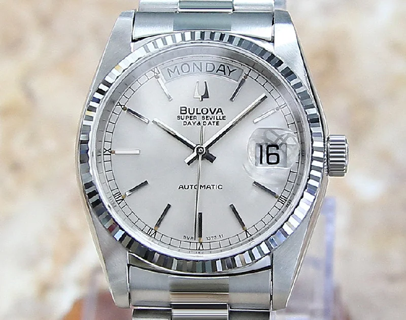 Bulova Super SevilleSwiss Made Mens 36mm Auto Watch